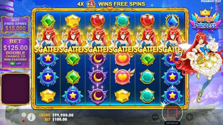 Gratis Free Spin Starlight Princess Bikin Kemenangan Nagih