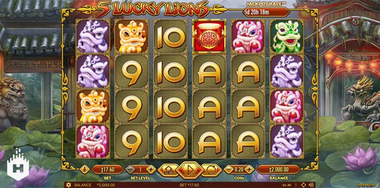 Aura Singa Keberuntungan Menggoda Hari Ini di 5 Lucky Lions